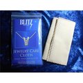 Blitz Manufacturing Blitz Manufacturing J1215 12 x 15 in. Jewelry Care Cloth Jewelry Polishing & Cleaner; Two Ply J1215